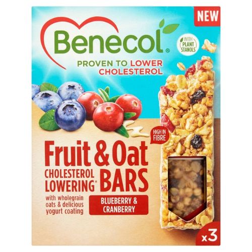 Benecol Blueberry & Cranberry Fruit & Oat Bars Reviews Home Tester Club