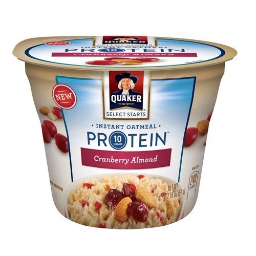 Quaker Instant Oatmeal Cranberry Almond Protein Cup Reviews Home