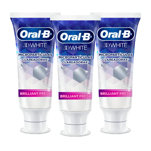 Creme Dental Oral-B 3D White Brilliant Fresh