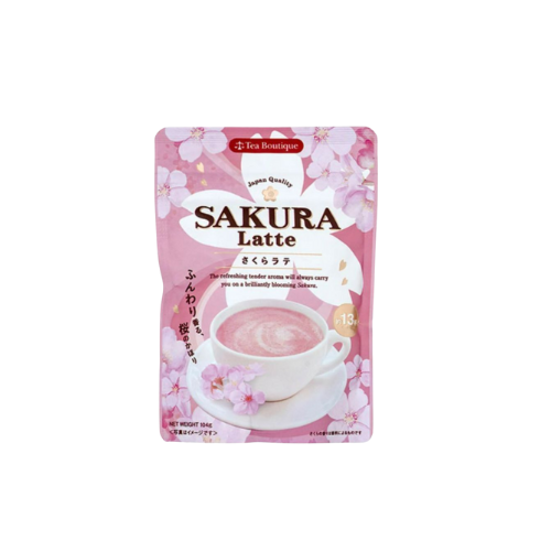 【森源屋 Tea Boutique 】日本櫻花拿鐵奶茶