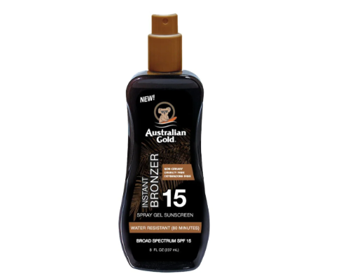 Australian Gold Instant Bronzer SPF15 Zonnebrand Spray Gel
