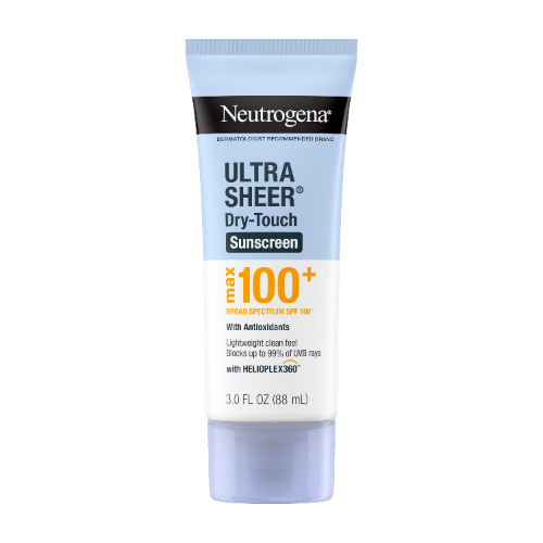 Neutrogena Ultra Sheer Dry-Touch Broad Spectrum Max SPF 100+ Body Sunscreen