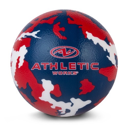 ATHLETIC WORKS DODGEBALL RWB 7IN | Home Tester Club