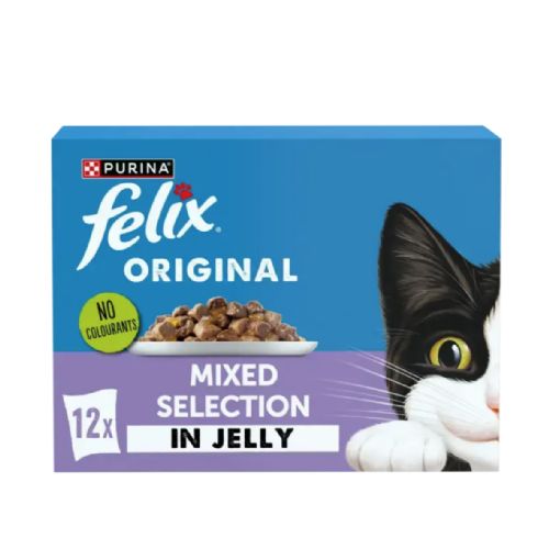 FELIX® Original Mixed Selection in Jelly Wet Cat Food Home