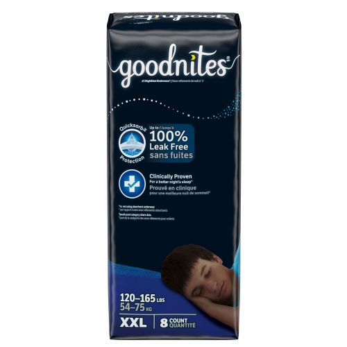 Goodnites® Nighttime Underwear for Boys Size XXL | Home Tester Club