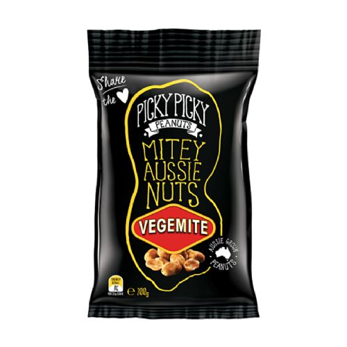 Picky Picky Peanuts Mitey Aussie Nuts Vegemite