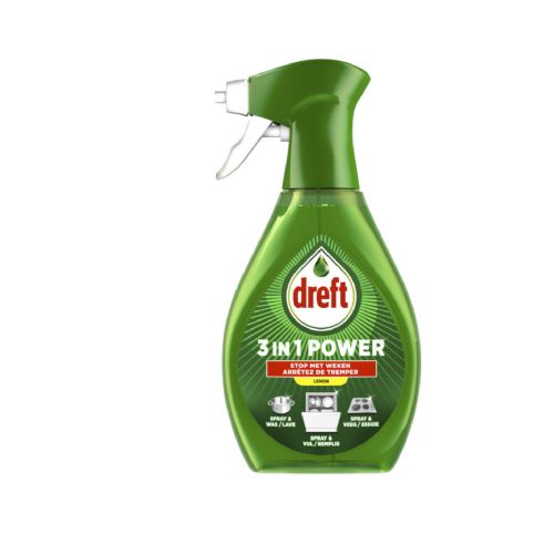 Dreft 3 in 1 power lemon spray