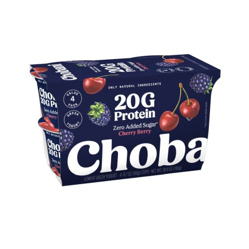 Chobani 20G Protein Low-Fat Greek Yogurt Cherry Berry | Home