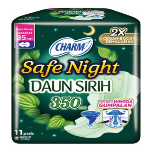 Charm Safe Night Daun Sirih